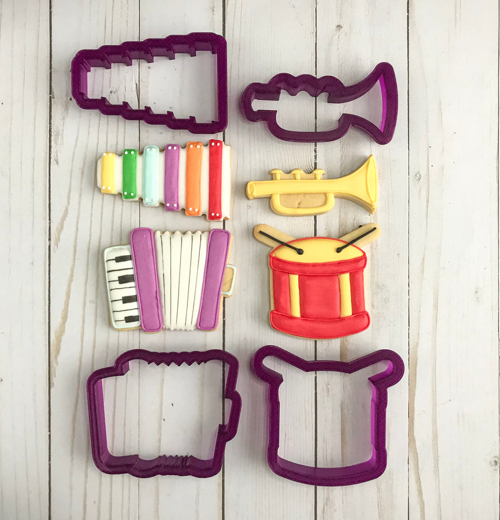 Xylophone Cookie Cutter and Fondant Cutter and Clay Cutter