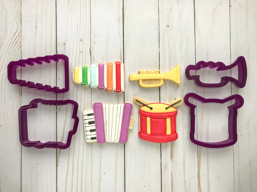 Xylophone Cookie Cutter and Fondant Cutter and Clay Cutter