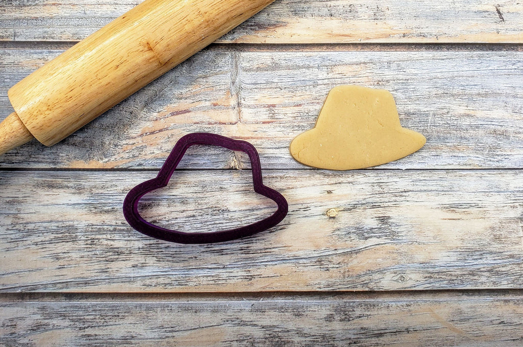 Fedora Cookie Cutter and Fondant Cutter and Clay Cutter