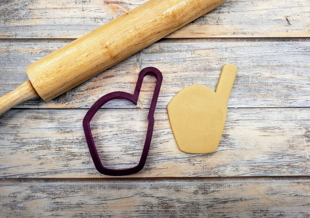 Snow Cone or Ice Cream Cup Cookie Cutter or Fondant Cutter and Clay Cutter