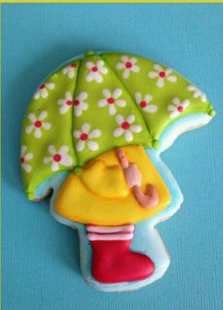 Under the Umbrella Cookie Cutter and Fondant Cutter and Clay Cutter