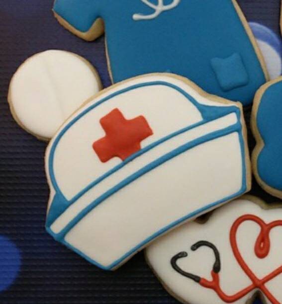 Nurse Cap Nursing Nurses Sailor Cap Cookie Cutter and Fondant Cutter and Clay Cutter