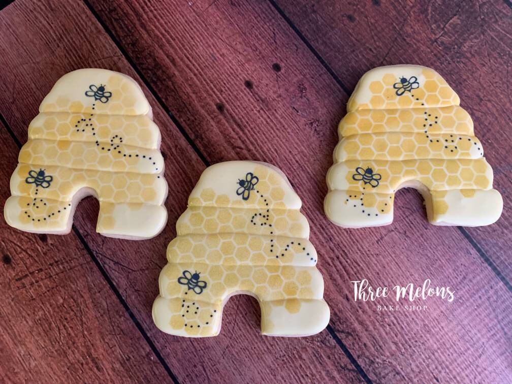 Bee Hive Cookie Cutter or Fondant Cutter and Clay Cutter