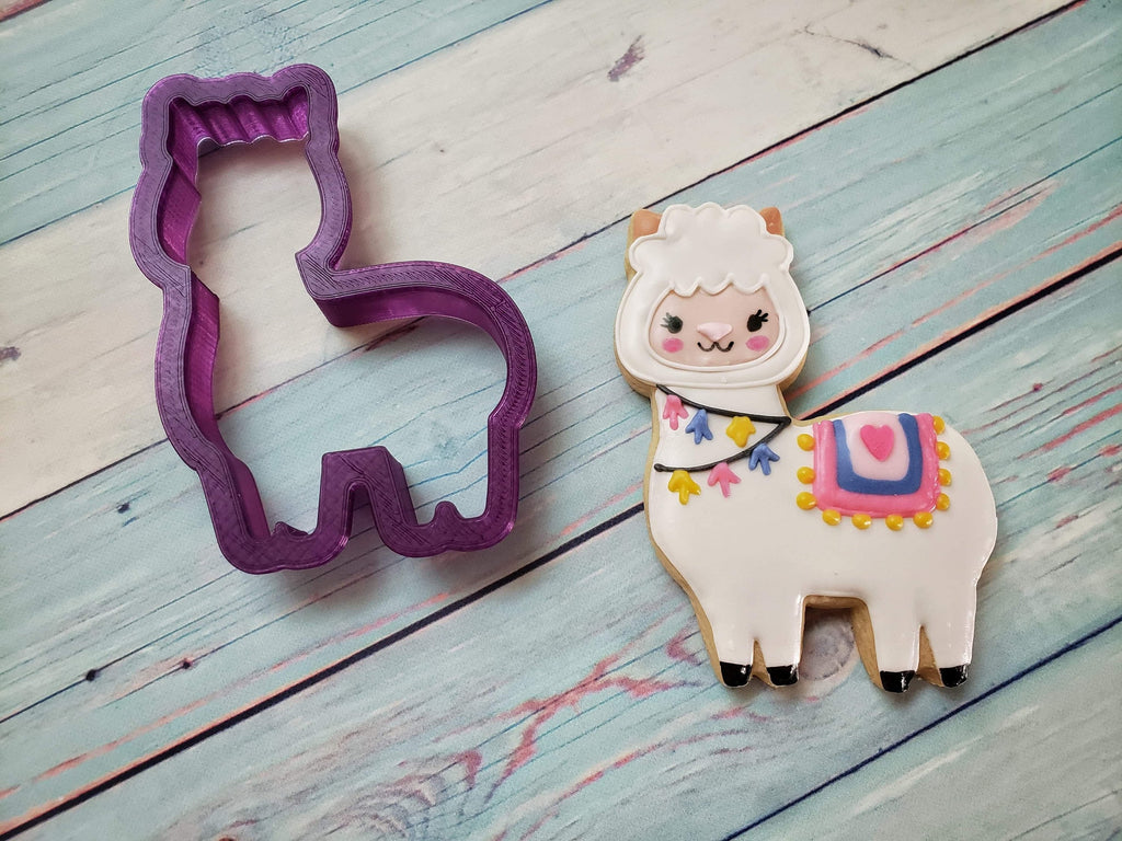 Llama #4 Cookie Cutter and Fondant Cutter and Clay Cutter