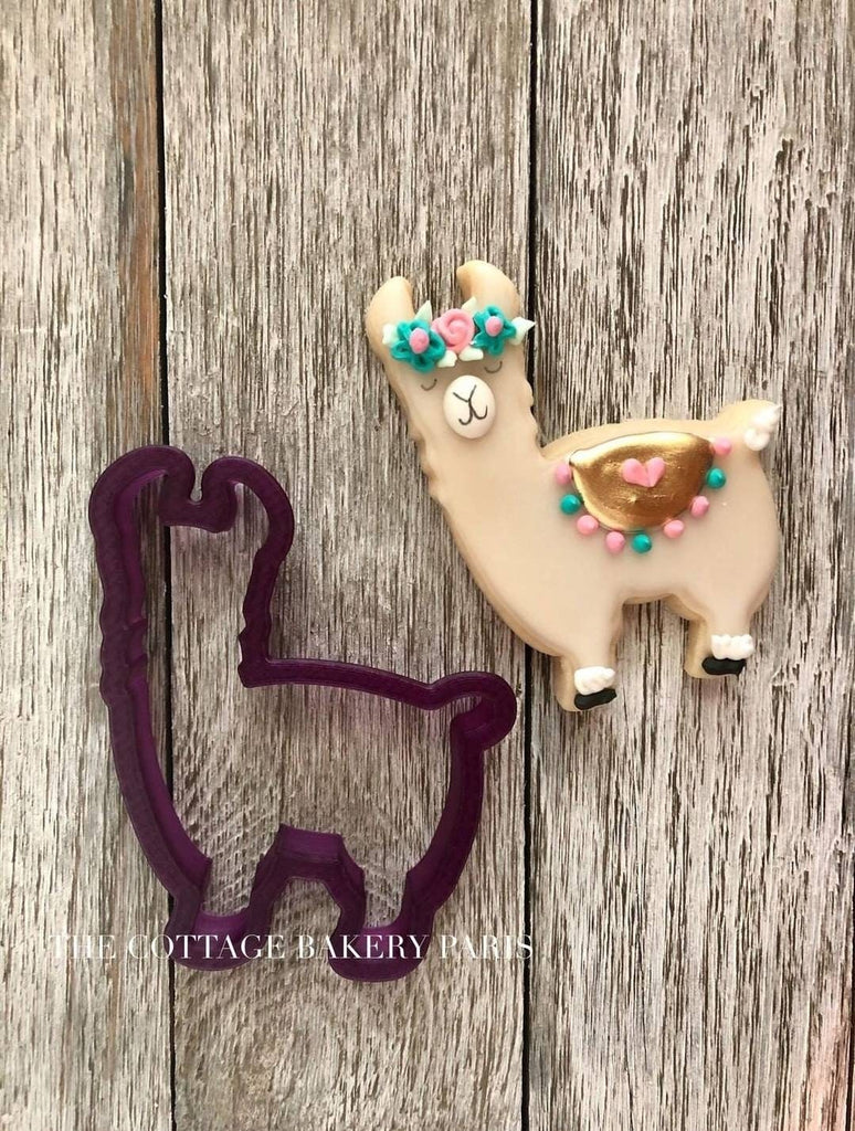 Llama #2 Cookie Cutter and Fondant Cutter and Clay Cutter