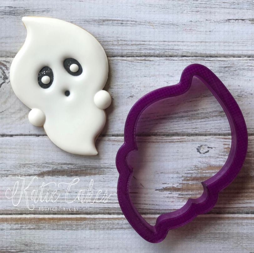 Sweet Sugarbelle Ghost Cookie Cutter and Fondant Cutter and Clay Cutter