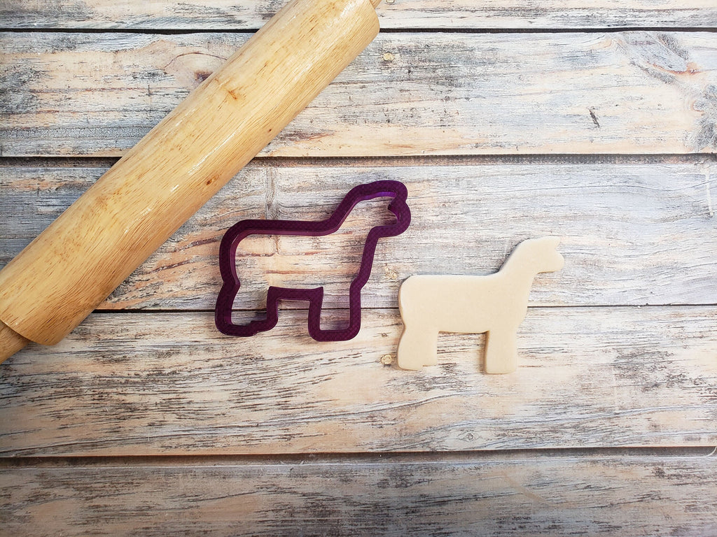 Show Lamb Cookie Cutter and Fondant Cutter and Clay Cutter