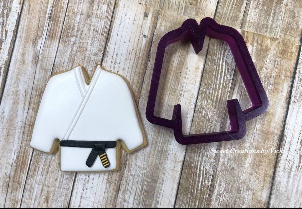 Karate Gi or Karate Uniform Cookie Cutter and Fondant Cutter and Clay Cutter