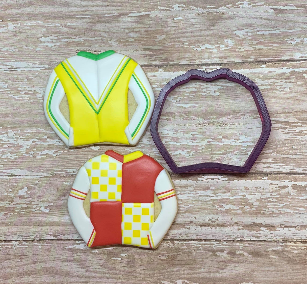 Derby Jockey Jacket Cookie Cutter and Fondant Cutter and Clay Cutter