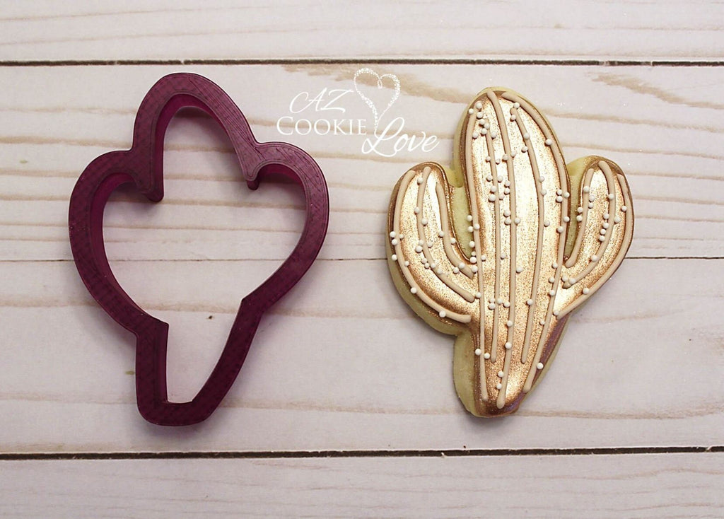 Sturdy Cactus Cookie Cutter and Fondant Cutter and Clay Cutter