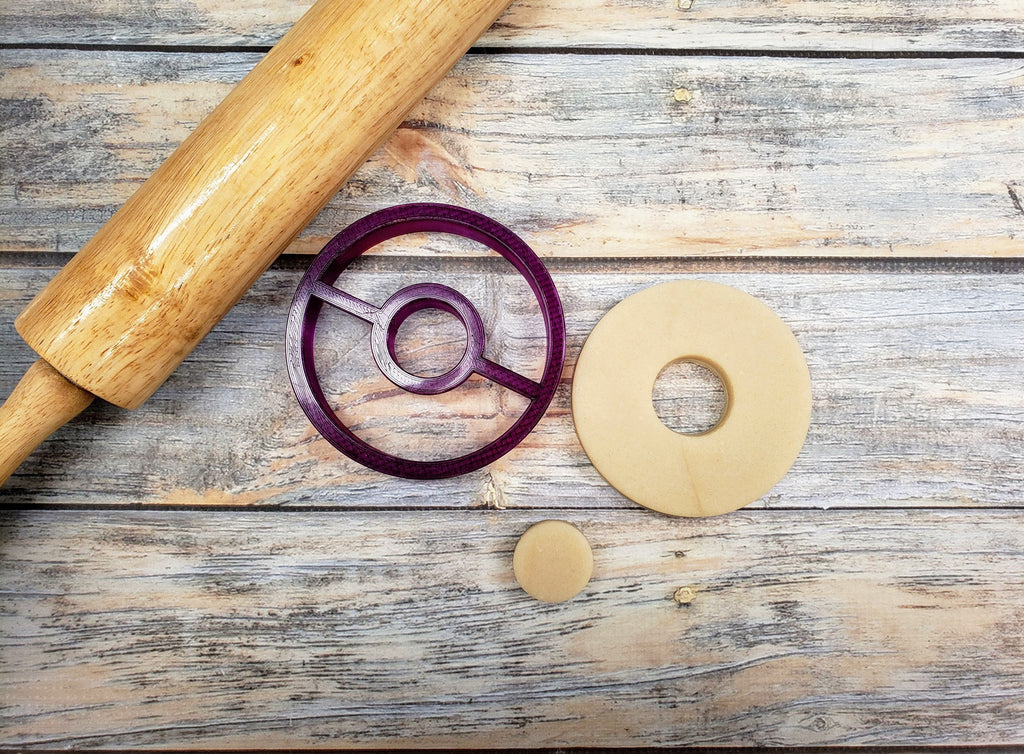 Sweet Sugarbelle Donut Cookie Cutter and Fondant Cutter and Clay Cutter