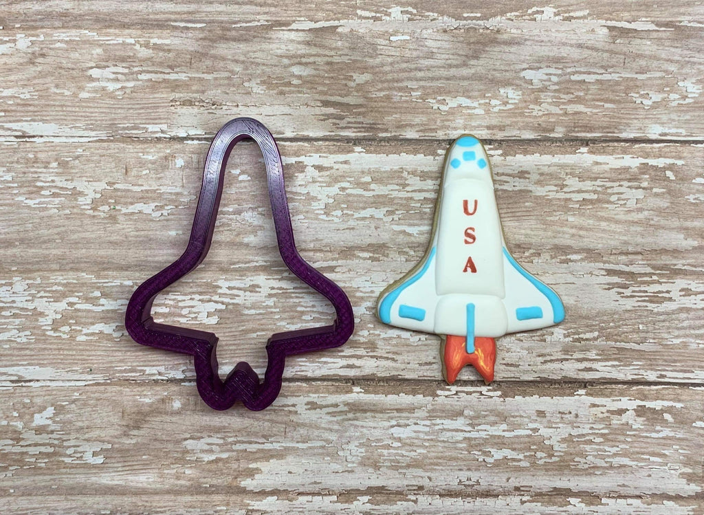 Rocket #2 Cookie Cutter and Fondant Cutter and Clay Cutter