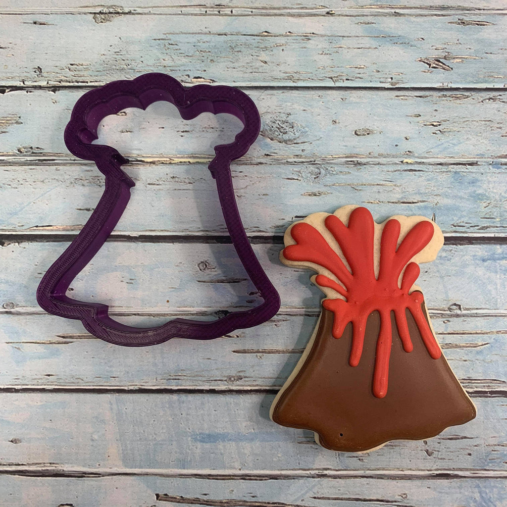 Cookie Cowgirl Volcano Cookie Cutter and Fondant Cutter and Clay Cutter