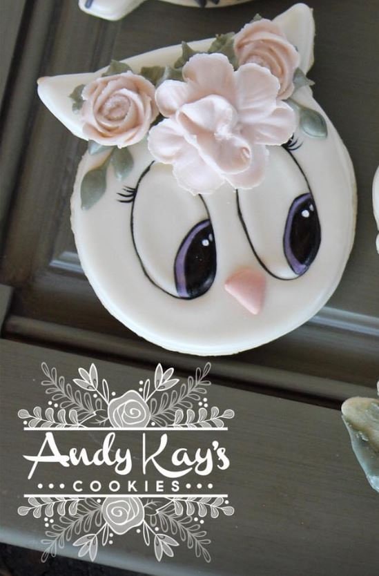 Andy Kay's Owl Cookie Cutter or Fondant Cutter and Clay Cutter