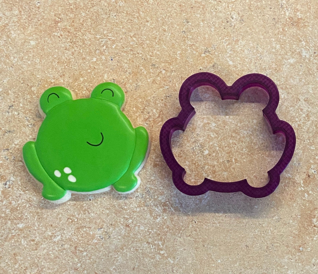 Frog Cookie Cutter and Fondant Cutter and Clay Cutter