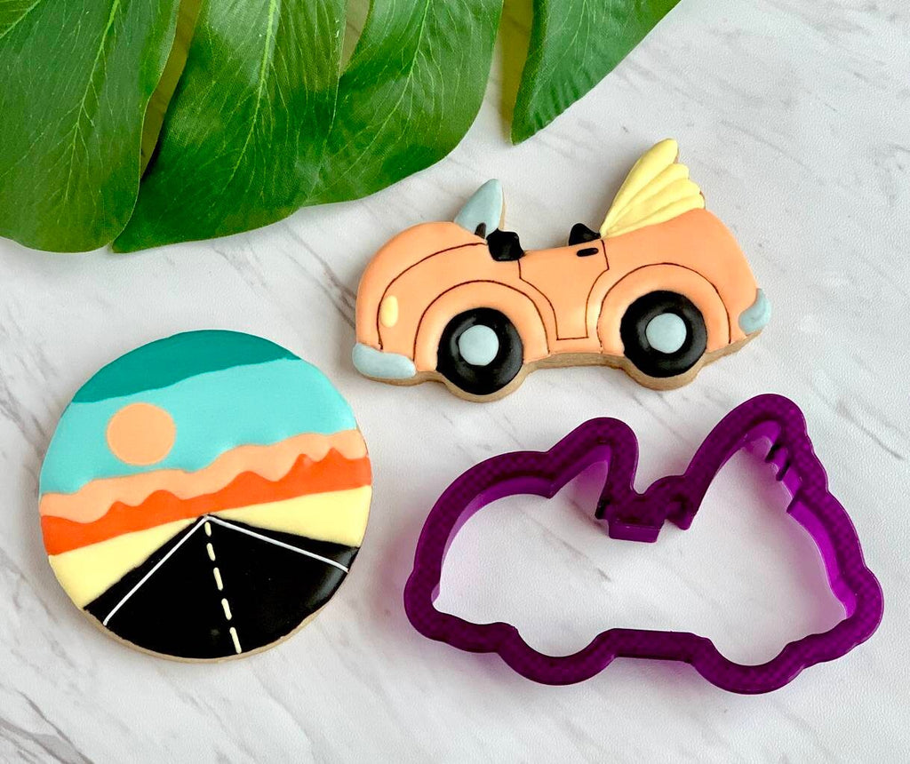 Convertible Car Cookie Cutter and Fondant Cutter and Clay Cutter