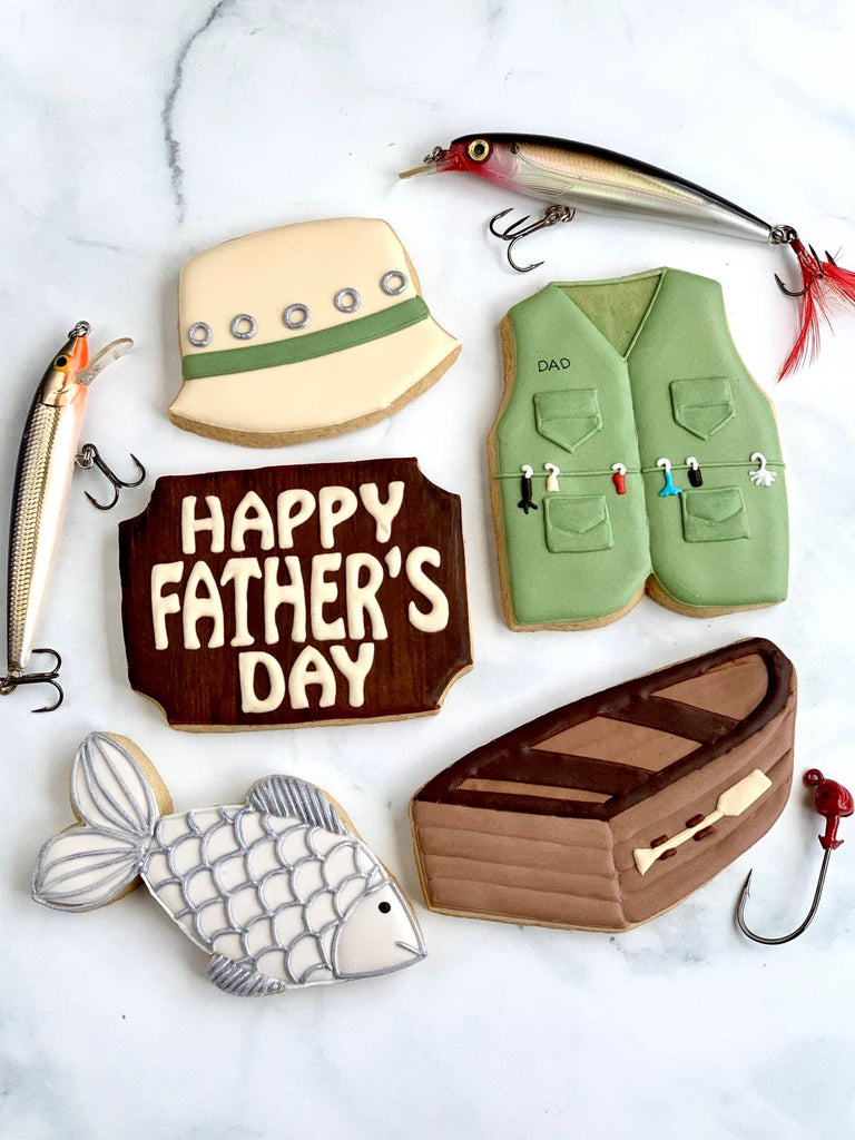 Fishing Hat or Bucket Hat Cookie Cutter and Fondant Cutter and Clay Cutter