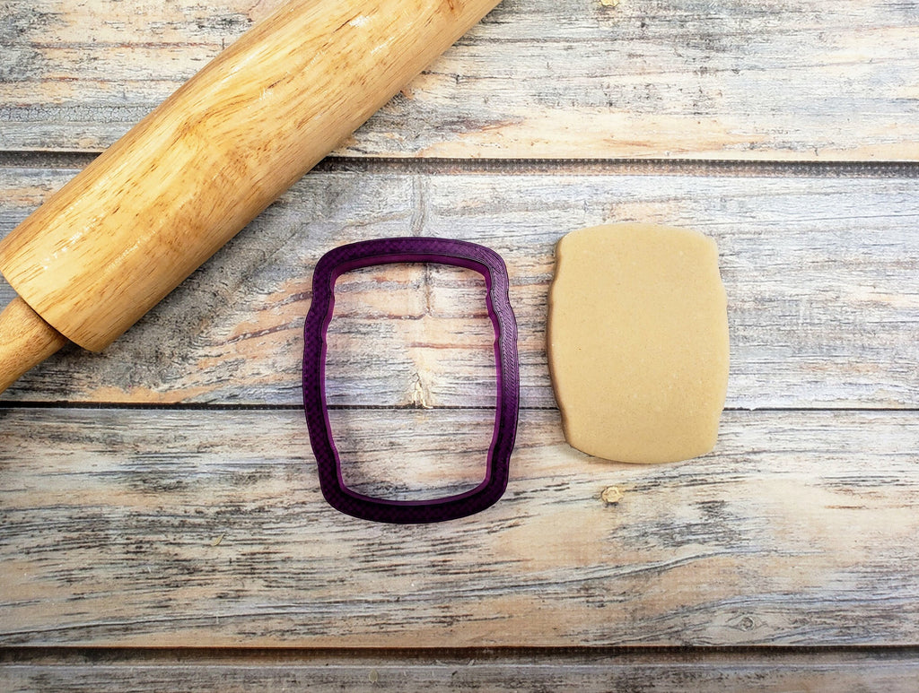 Barrel Cookie Cutter and Fondant Cutter and Clay Cutter