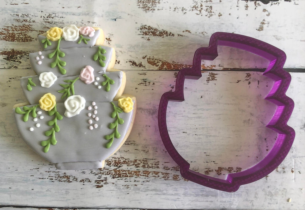 Stacked Bowls Stack of Mixing Bowls Cookie Cutter or Fondant Cutter and Clay Cutter