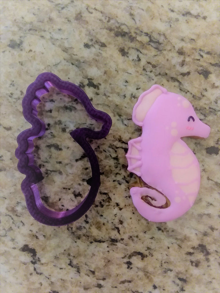 Seahorse Sea Horse Cookie Cutter and Fondant Cutter and Clay Cutter