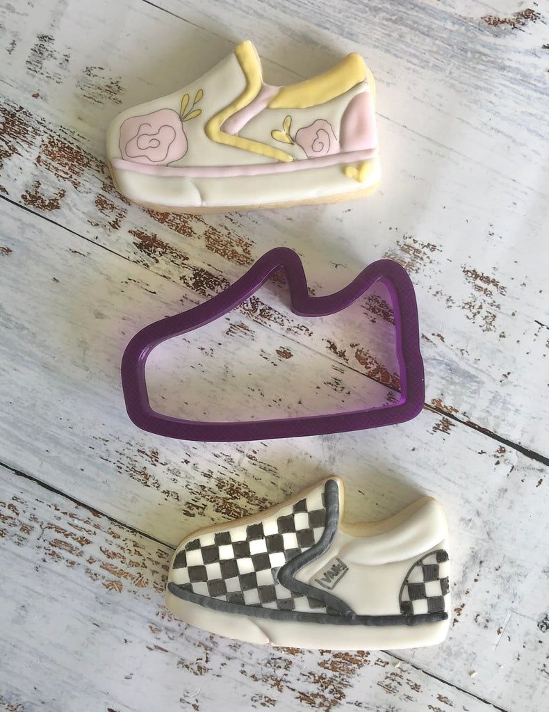 Casual Slip On Shoe Cookie Cutter and Fondant Cutter and Clay Cutter