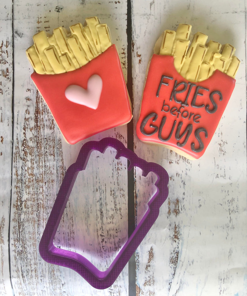 French Fries Cookie Cutter or Fondant Cutter and Clay Cutter