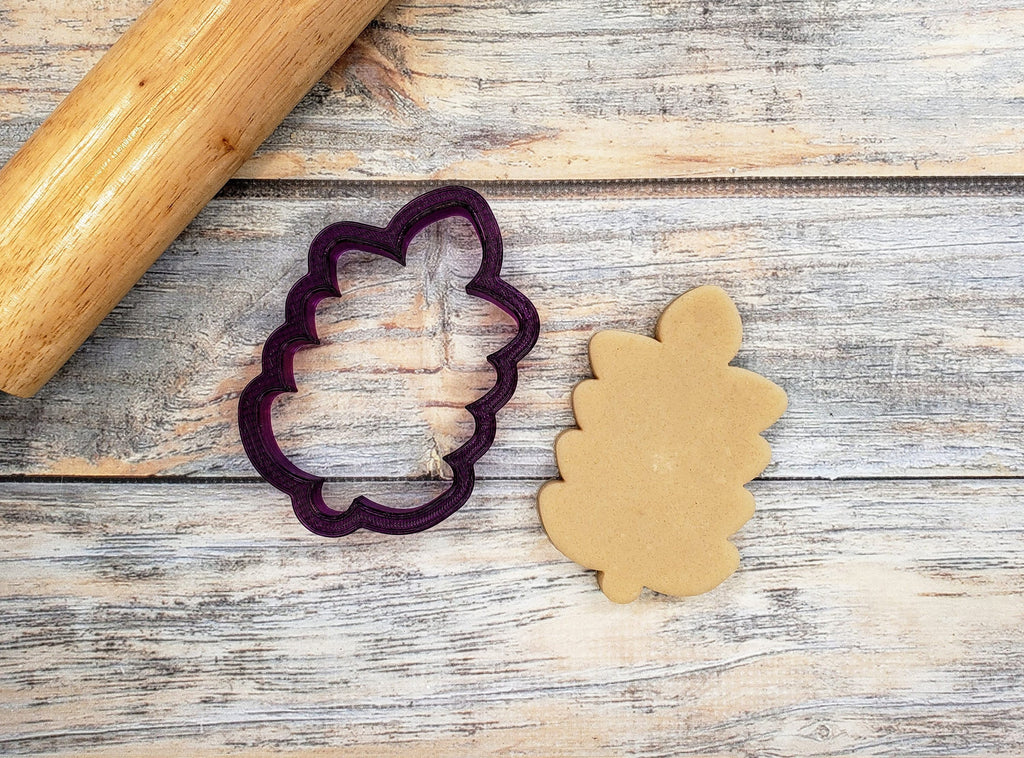 Leaf Flourish #5 Cookie Cutter and Fondant Cutter and Clay Cutter