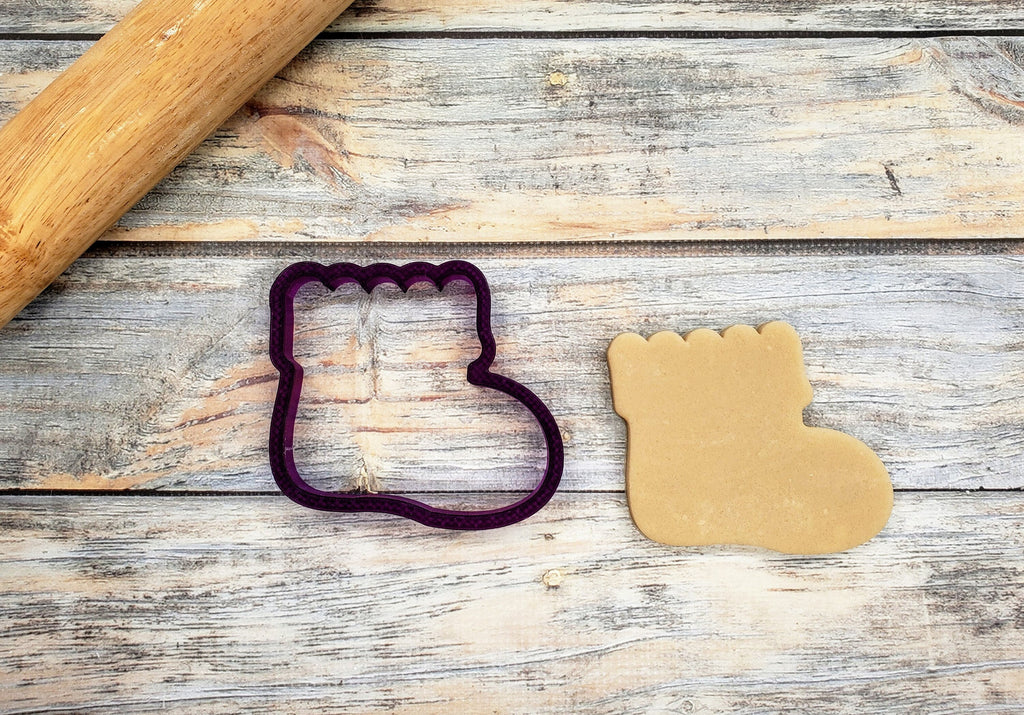 Baby Bootie Cookie Cutter and Fondant Cutter and Clay Cutter