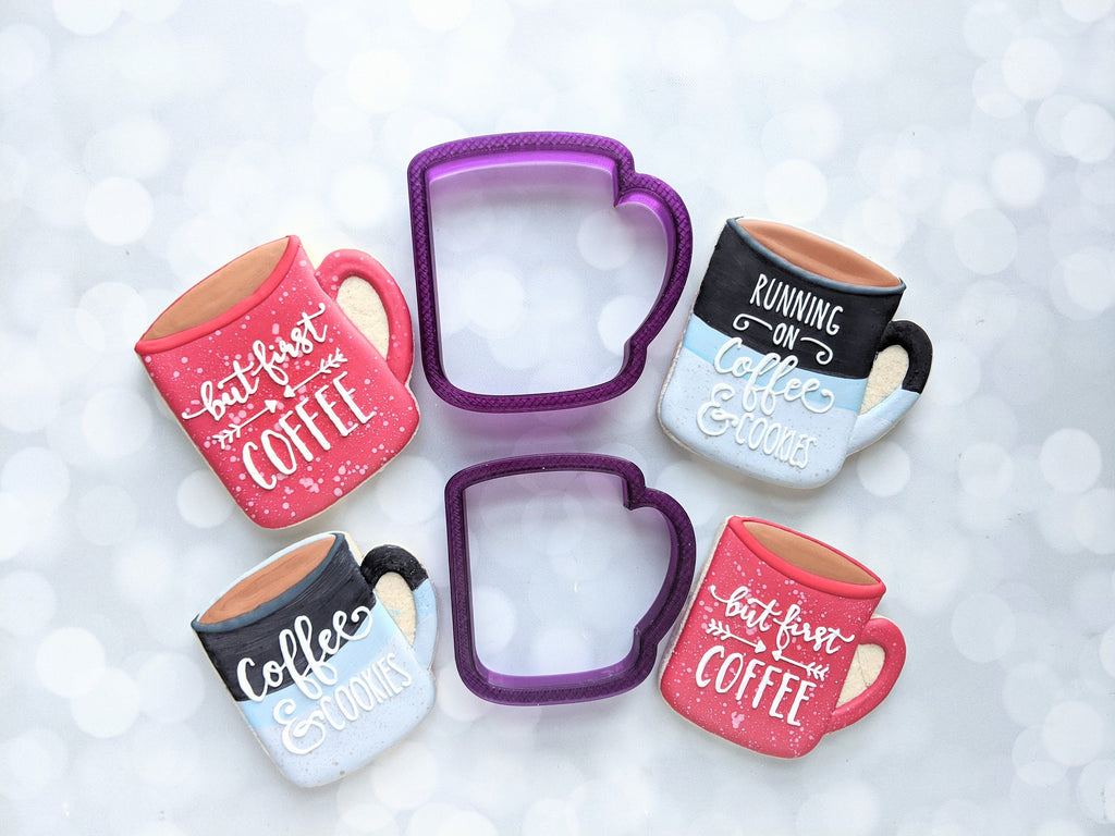 Coffee Mug Cookie Cutter and Fondant Cutter and Clay Cutter