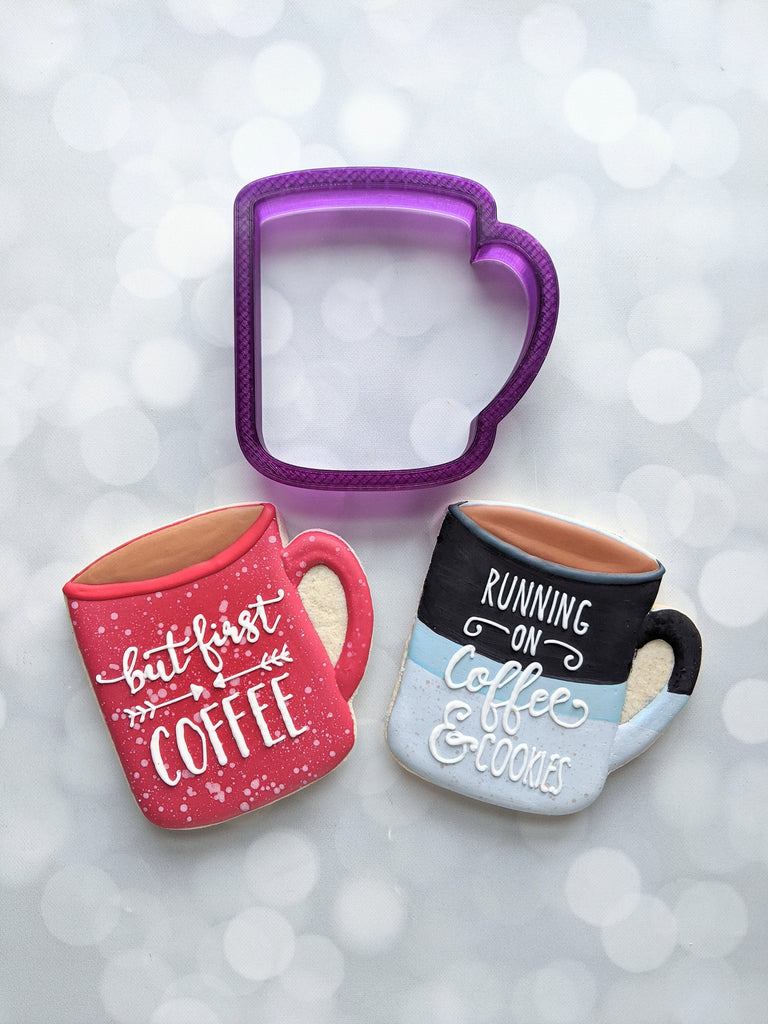 Coffee Mug Cookie Cutter and Fondant Cutter and Clay Cutter