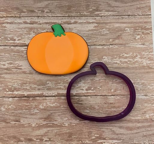 Build A Jack-O-Lantern with Pumpkin and Minis Cookie Cutter and Fondant Cutter and Clay Cutter