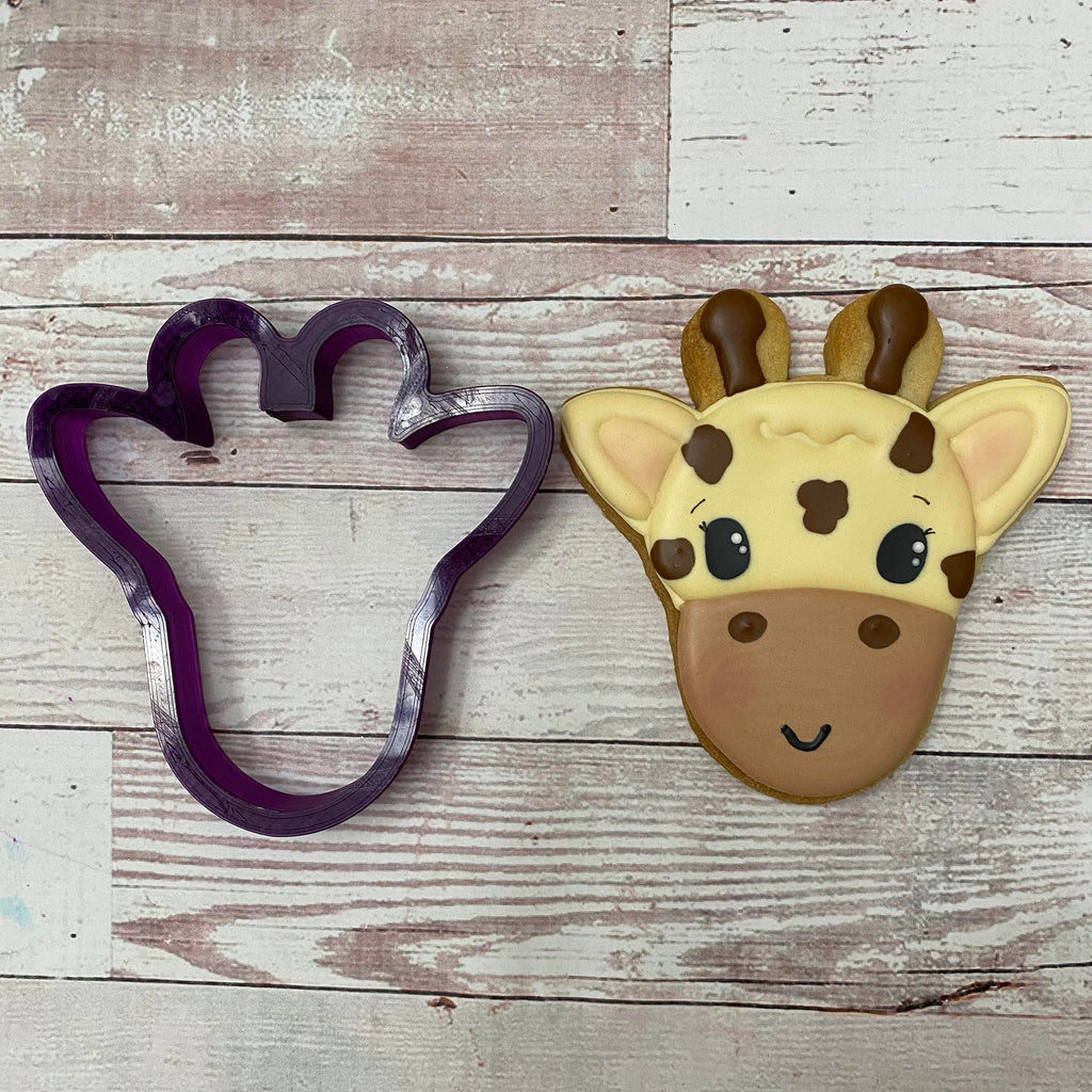 Giraffe Head Cookie Cutter and Fondant Cutter and Clay Cutter