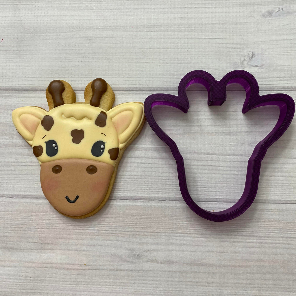 Giraffe Head Cookie Cutter and Fondant Cutter and Clay Cutter