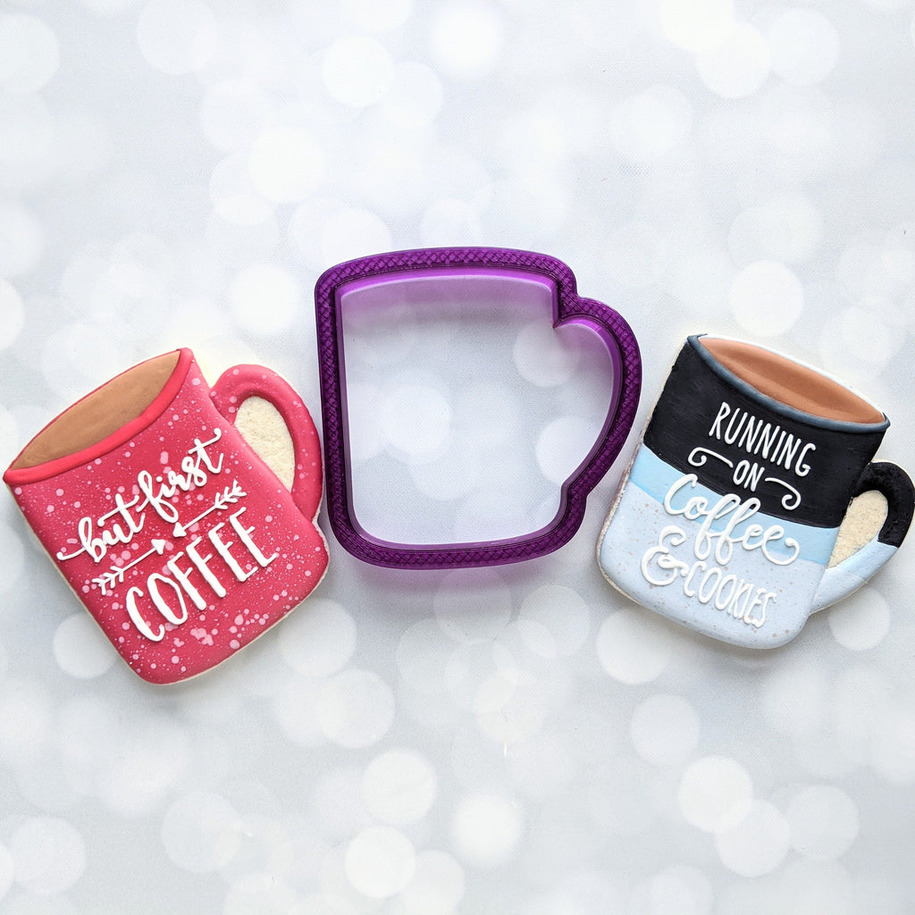 Coffee Mug Cookie Cutter and Fondant Cutter and Clay Cutter