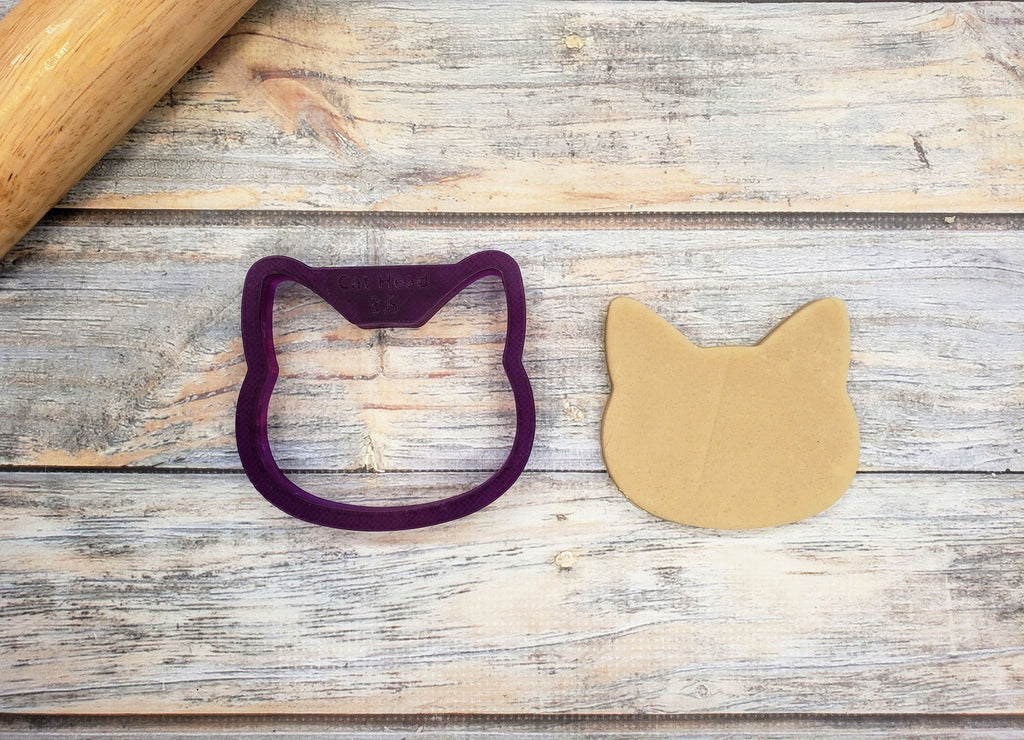 Cat Head #3 or Cat Face Cookie Cutter or Fondant Cutter and Clay Cutter