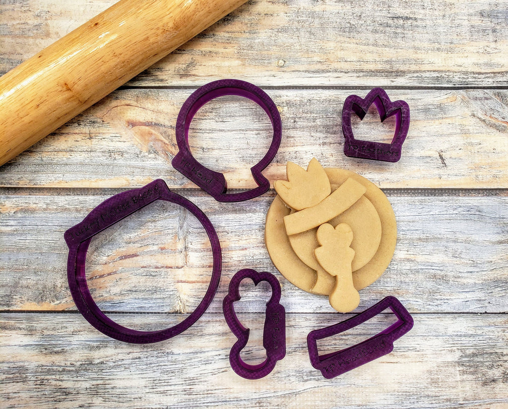 Turkey Platter set of 5 Cookie Cutter and Fondant Cutter and Clay Cutter