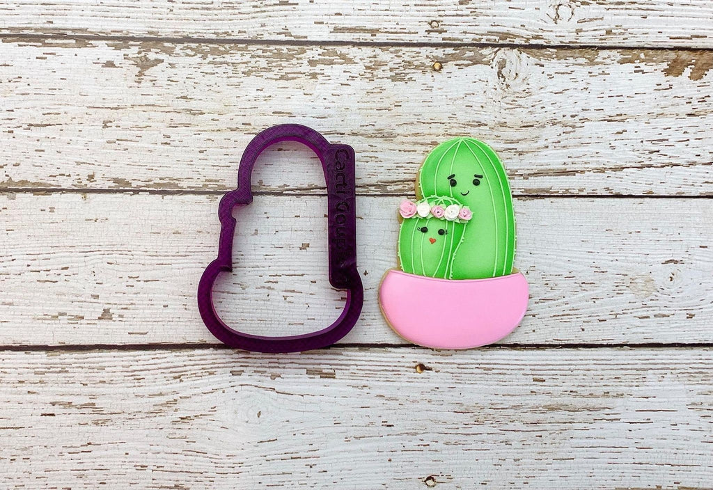 Cacti Couple Cookie Cutter and Fondant Cutter and Clay Cutter