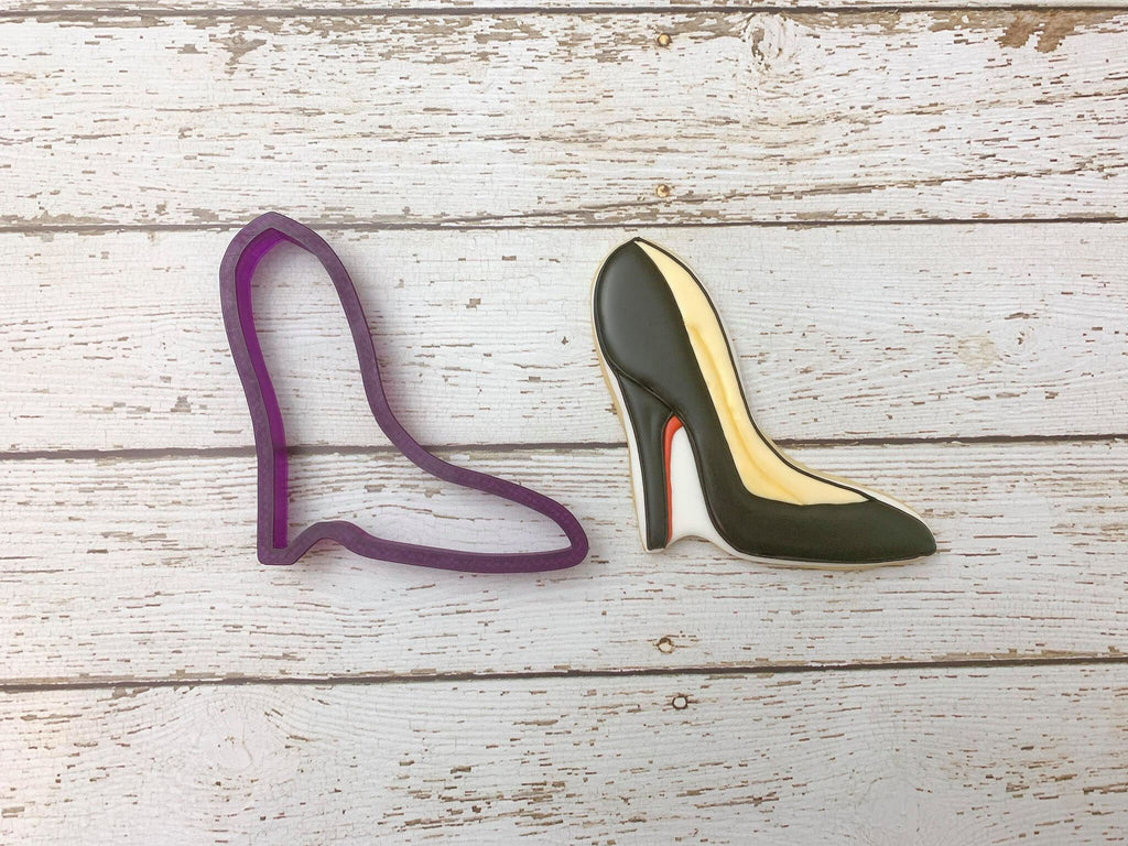 High Heeled Shoe Cookie Cutter or Fondant Cutter and Clay Cutter