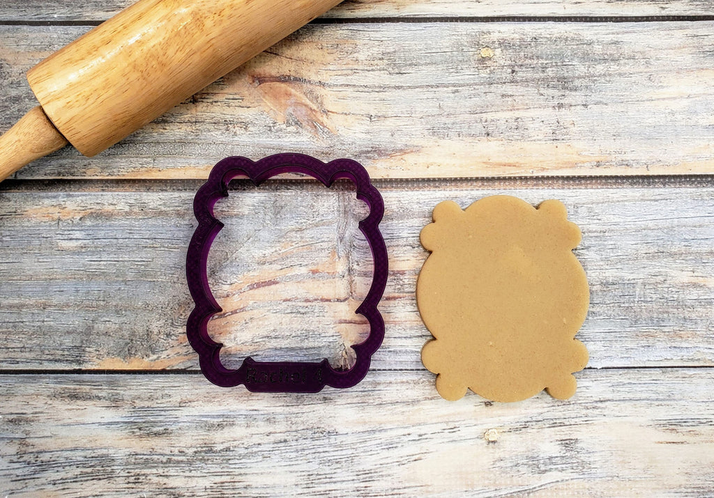 Rachel Plaque Cookie Cutter and Fondant Cutter and Clay Cutter