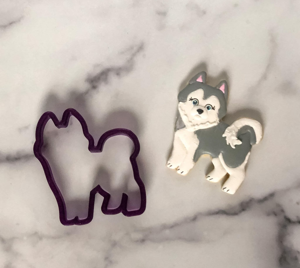 Alaskan Malamute or Husky Cookie Cutter or Fondant Cutter and Clay Cutter