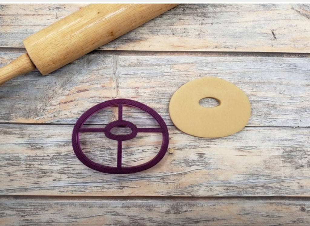 Digital STL File Download for Donut or Bagel Cookie Cutter or Fondant Cutter and Clay Cutter