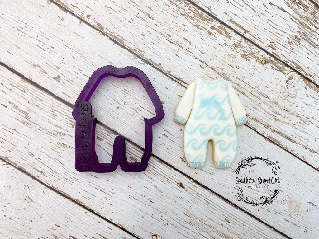 Baby Sleeper #1 Cookie Cutter and Fondant Cutter and Clay Cutter