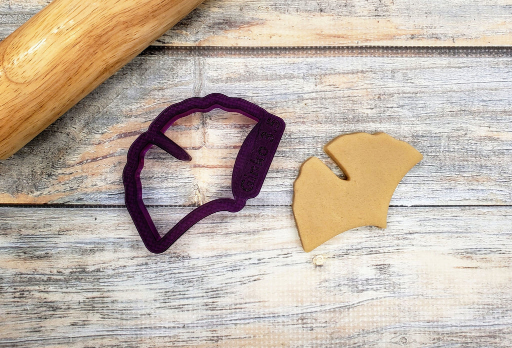 Gingko Leaf Cookie Cutter and Fondant Cutter and Clay Cutter