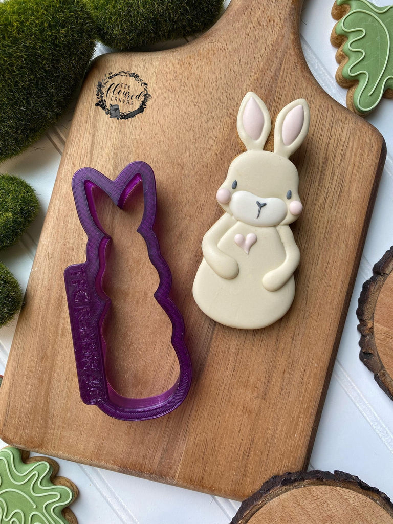 The Floured Canvas Woodlands Animals set of 5 Cookie Cutters or Fondant Cutters and Clay Cutters