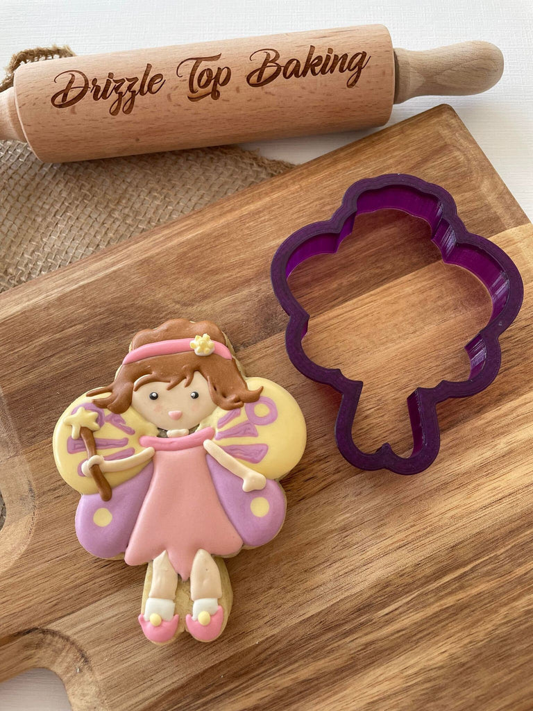 Fairy Cookie Cutter or Fondant Cutter and Clay Cutter