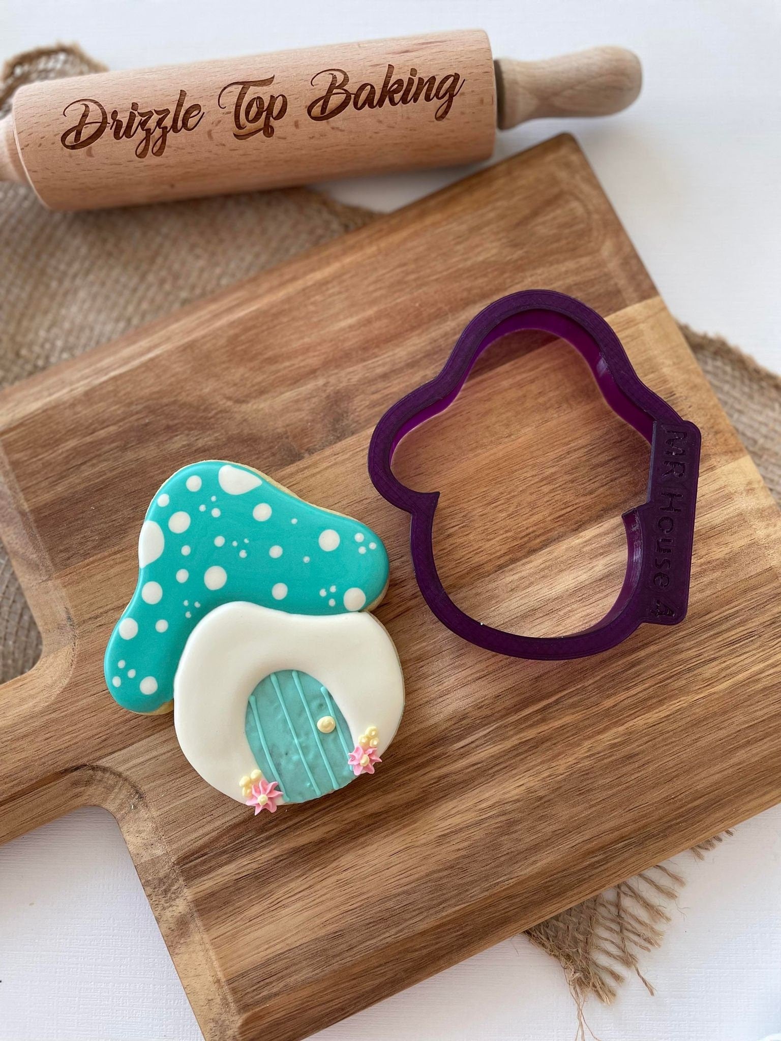 Mushroom Cookie Cutter and Fondant Cutter and Clay Cutter 