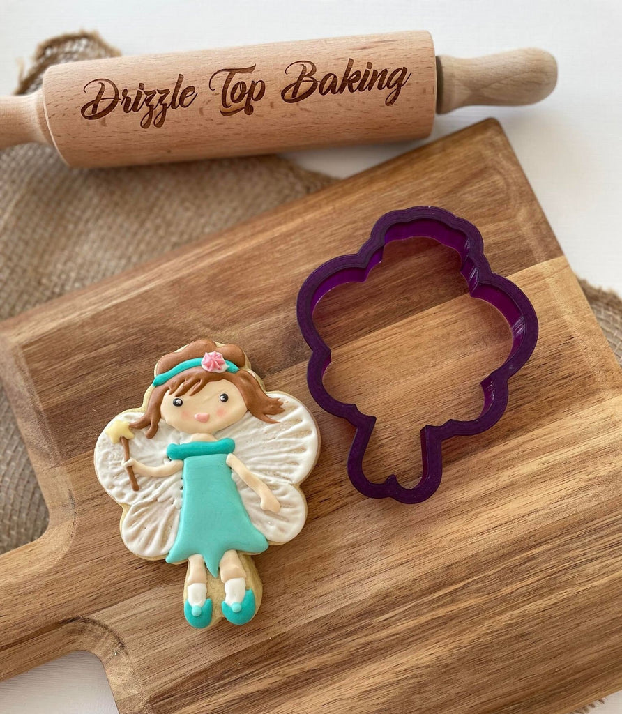 Fairy Cookie Cutter or Fondant Cutter and Clay Cutter