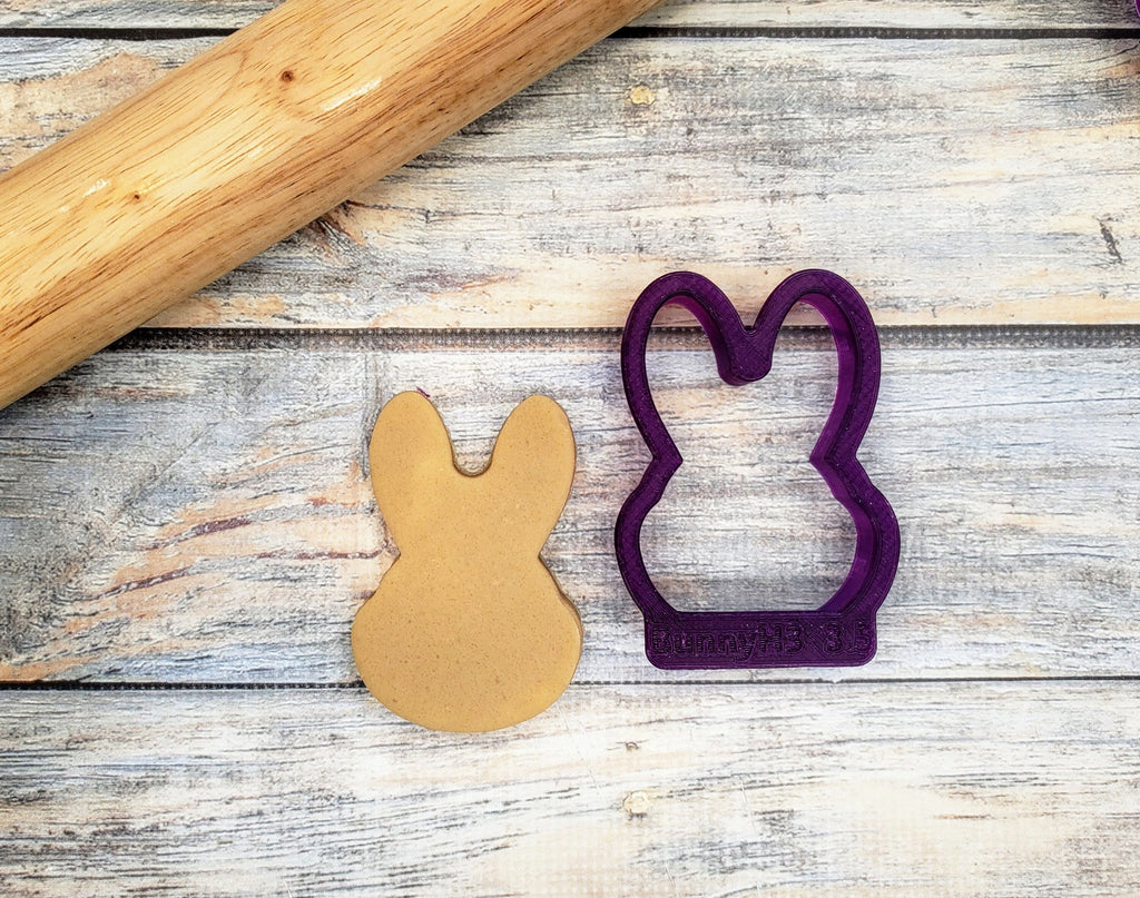 Bunny Head #3 Cookie Cutter and Fondant Cutter and Clay Cutter