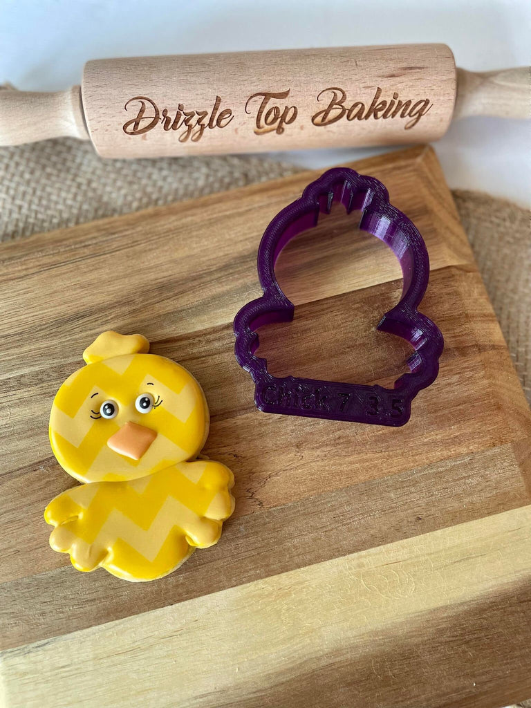 Chick #7 Cookie Cutter or Fondant Cutter and Clay Cutter