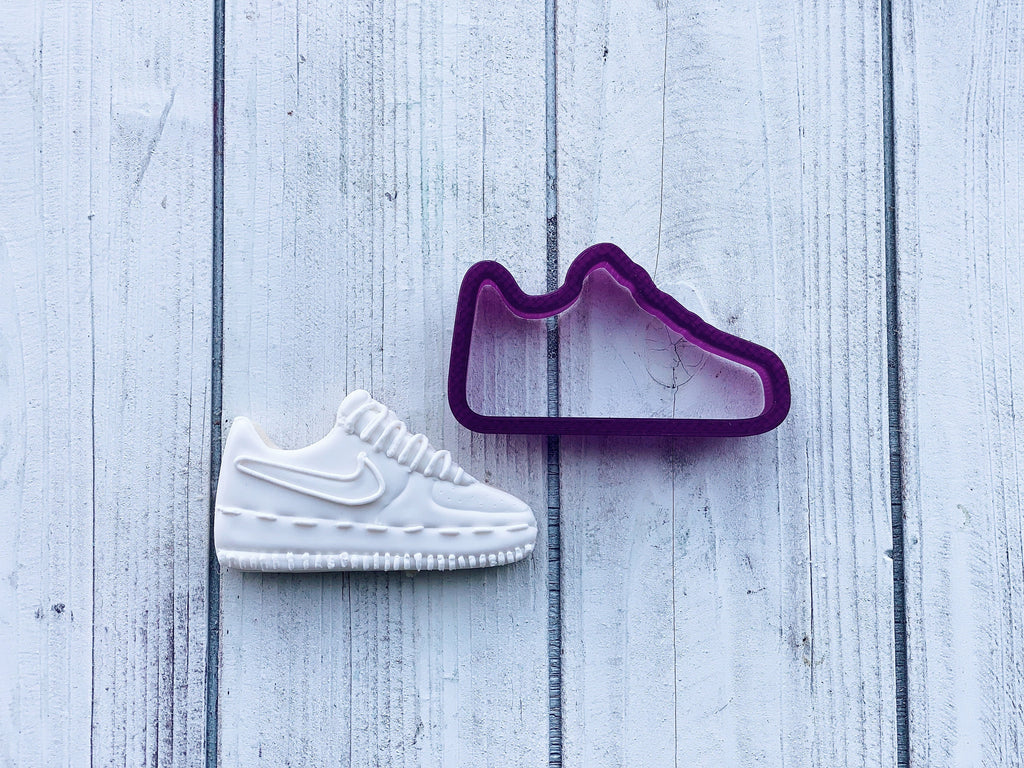 Tennis Shoe or Sneaker Cookie Cutter and Fondant Cutter and Clay Cutter